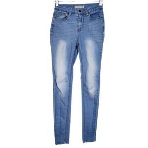 Encore Acid Wash Size 0 Skinny Jeans